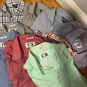 * NINE BUNDLE * express men’s shirts